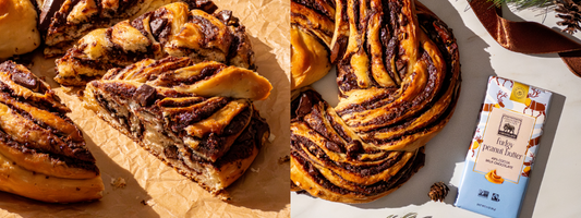 chocolate peanut butter babka