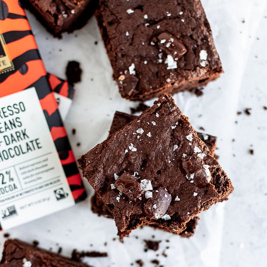 Dark Chocolate Espresso Brownies