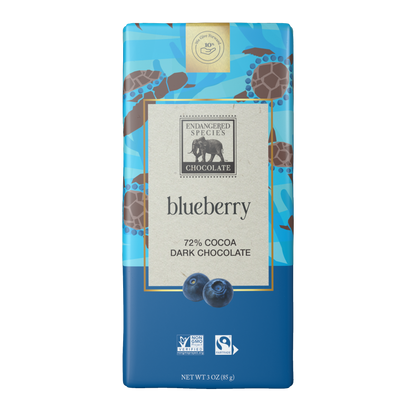 blueberry + 72% dark chocolate